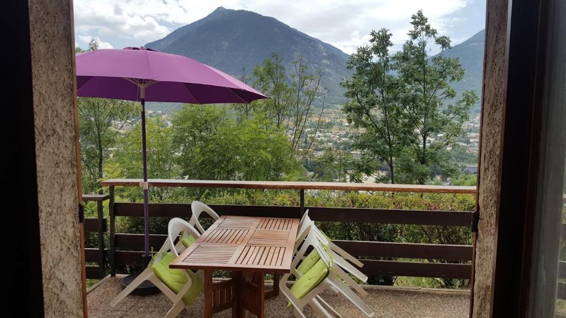 Studio Sympa Avec Terrasse , Maxi 4 Pers.Briancon Zewnętrze zdjęcie