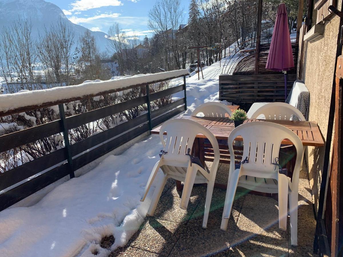 Studio Sympa Avec Terrasse , Maxi 4 Pers.Briancon Zewnętrze zdjęcie