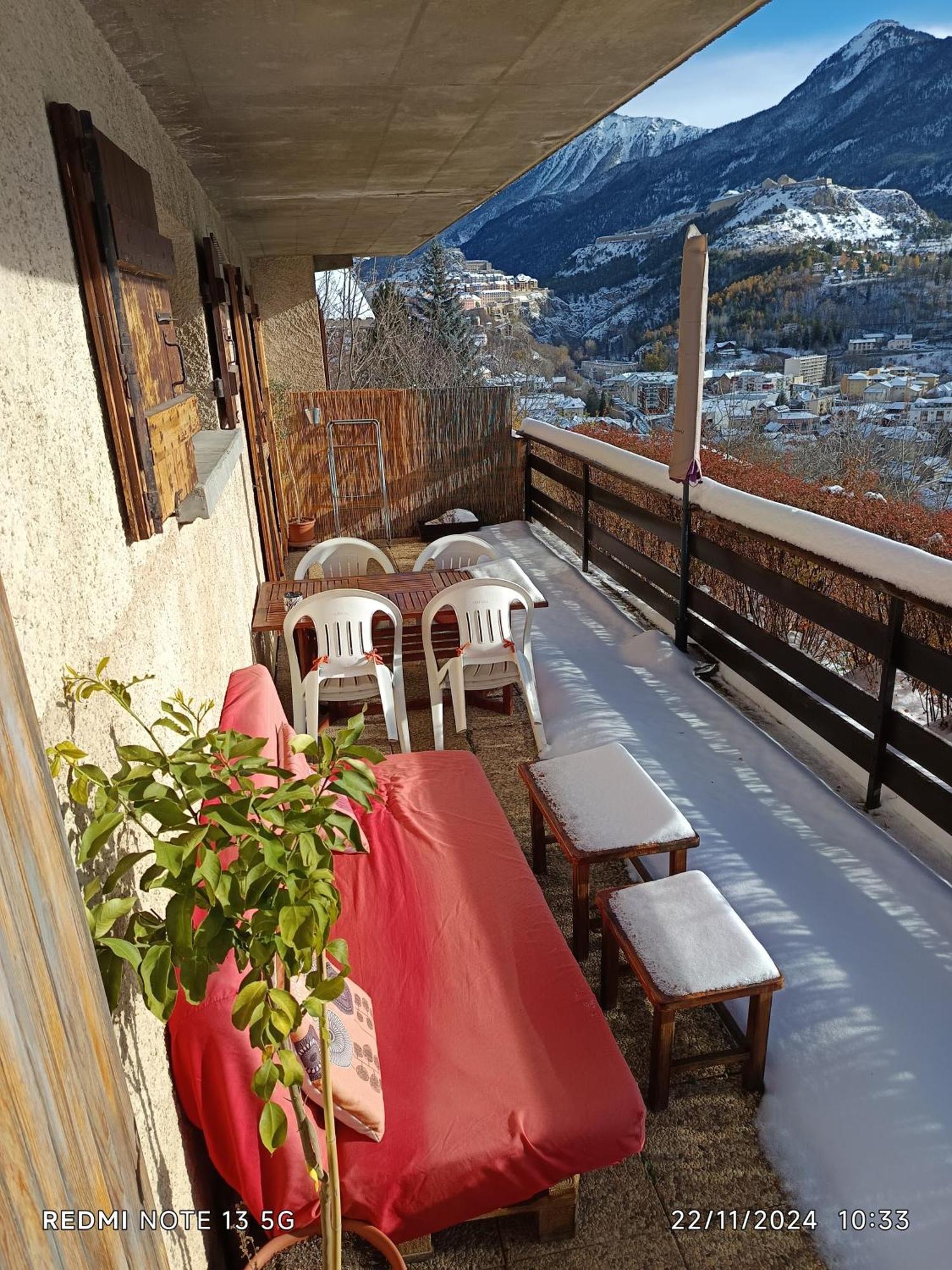 Studio Sympa Avec Terrasse , Maxi 4 Pers.Briancon Zewnętrze zdjęcie